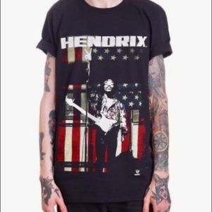 Jimi Hendrix✌🏾 ☮️  Peace Flag Shirt